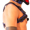 Brutus Harnais Puppy Harness Noir-Bleu